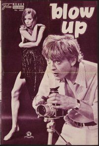 1e468 BLOW-UP Austrian program '67 Antonioni, different images of David Hemmings & sexy Verushka!
