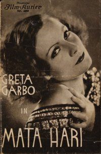 1e501 MATA HARI Austrian program '32 Greta Garbo, Ramon Novarro, Lionel Barrymore, different!