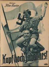 1e428 KOPF HOCH JOHANNES German program '41 wild pro-Nazi Youth movie directed by Viktor de Kowa!