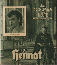 1e431 MAGDA German program '38 Froelich's Heimat, small town girl becomes famous opera singer!