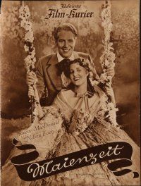 1e432 MAYTIME German program '37 different images of Jeanette MacDonald & Nelson Eddy!
