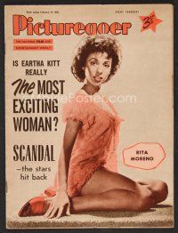 1f340 PICTUREGOER English magazine February 18, 1956 full-length sexy Rita Moreno in nightie!