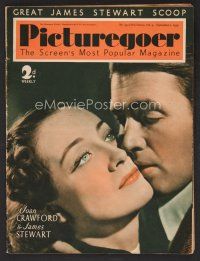 1f337 PICTUREGOER English magazine September 2, 1939 Joan Crawford & James Stewart romantic c/u!