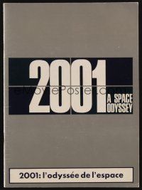 1f275 2001: A SPACE ODYSSEY French program '68 Stanley Kubrick, lots of cool images from the film!