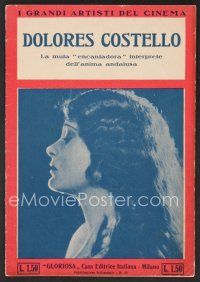 1f406 DOLORES COSTELLO Italian magazine '20s from a special series of tribute magazines!