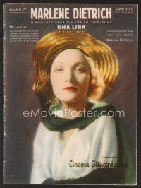 1f411 MARLENE DIETRICH Italian magazine March 1933 special issue of Cinema Illustrazione!
