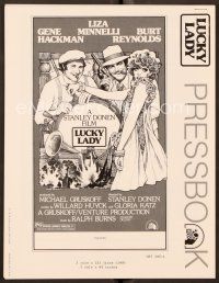 1f506 LUCKY LADY pressbook '75 Gene Hackman, Liza Minnelli, Burt Reynolds!