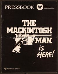 1f507 MACKINTOSH MAN pressbook '73 Paul Newman & Dominique Sanda, directed by John Huston!