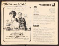 1f531 NELSON AFFAIR pressbook '73 Glenda Jackson, Peter Finch, the love that defied the world!
