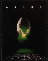 1f098 ALIEN promo brochure '79 Ridley Scott outer space sci-fi monster classic!
