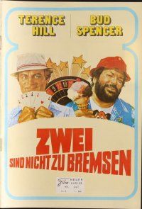 1f251 ODDS & EVENS Austrian program '78 Sergio Corbucci, Terence Hill, Bud Spencer, Pari e dispari!