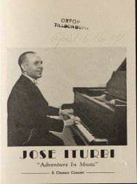 1f066 ADVENTURE IN MUSIC herald '44 close-up of famed conductor & pianist Jose Iturbi!