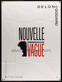 1h208 NEW WAVE French 1p '90 Jean-Luc Godard's Nouvelle Vague, Alain Delon, cool image!