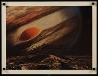 1j134 ASTRONOMY MAGAZINE ART 8 special 17x22s '77 great outer space themed art prints!
