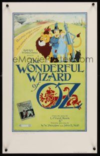 1j116 WONDERFUL WIZARD OF OZ signed special 15x24 '84 by Rob Roy MacVeigh, unmade Wizard of Oz!