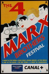 1k138 4 MARX BROTHERS FESTIVAL Belgian '94 great art from Marx Brothers Festival!
