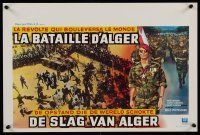 1k139 BATTLE OF ALGIERS Belgian '65 Gillo Pontecorvo's La Battaglia di Algeri, war images!