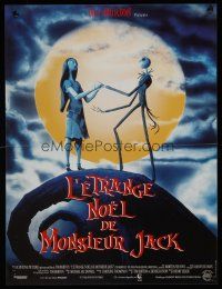 1k504 NIGHTMARE BEFORE CHRISTMAS French 15x21 '94 Tim Burton, Disney, great horror cartoon image!