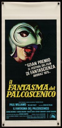 1k309 PHANTOM OF THE PARADISE Italian locandina '75 Brian De Palma,he sold his soul for rock n'roll!