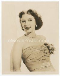 1m671 AMANDA BLAKE 8x10 still '59 waist-high portrait of the sexy actress in low-cut dress!