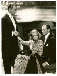 1m161 ANGEL 7.75x10.25 still '37 Marlene Dietrich between Douglas & Marshall by Eugene Richee!