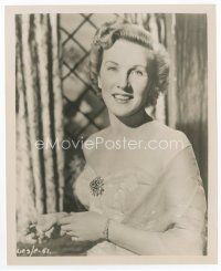 1m176 ANNE CRAWFORD 8x10 still '50s waist-high smiling portrait of the pretty actress!