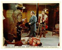1m061 EL DORADO color English FOH LC '66 Howard Hawks directed, Robert Mitchum w/gun!