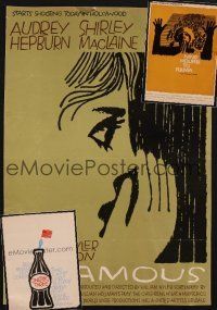 1p019 LOT OF 3 SAUL BASS TRADE-ADS '61 - '63 Children's Hour, Nine Hours to Rama, One Two Three!