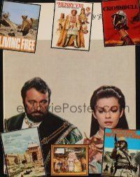 1p026 LOT OF 8 ENGLISH PROGRAMS '70s Anne of the Thousand Days, Henry VIII & His 6 Wives + more!
