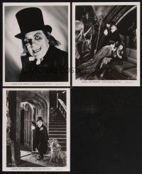 1p042 LOT OF 3 LONDON AFTER MIDNIGHT REPRO STILLS '90s great images of Lon Chaney Sr.!