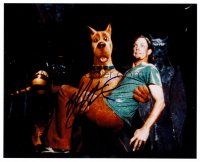 1p267 MATTHEW LILLARD signed color 8x10 REPRO still '00s great image as Shaggy from Scooby-Doo!