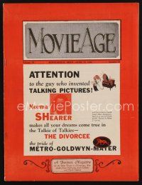 1p084 MOVIE AGE exhibitor magazine April 15, 1930 Norma Shearer makes your dreams come true!
