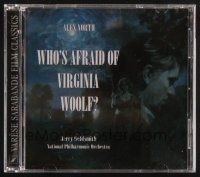 1p328 WHO'S AFRAID OF VIRGINIA WOOLF soundtrack CD '95 music by Jerry Goldsmith & Alex North!