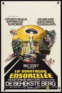 1r646 ESCAPE TO WITCH MOUNTAIN Belgian '75 Disney, they're in a world where they don't belong!
