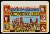 1r652 FIGHT FOR ROME Belgian '68 Laurence Harvey, Orson Welles, Kampf um Rom I!