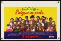 1r732 SMALL CHANGE Belgian '76 Francois Truffaut's L'Argent de Poche, cast portrait!
