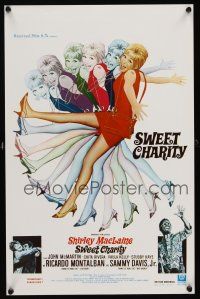 1r743 SWEET CHARITY Belgian '69 Bob Fosse musical starring Shirley MacLaine, different art!