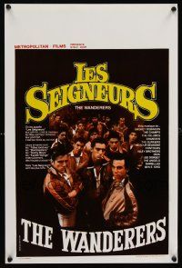 1r762 WANDERERS Belgian '79 Ken Wahl in Kaufman's 1960s New York City teen gang cult classic!