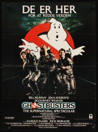 1r420 GHOSTBUSTERS Danish '84 Bill Murray, Aykroyd & Harold Ramis are here to save the world!