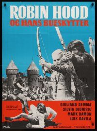 1r463 SCALAWAG BUNCH Danish '71 Giuliano Gemma as Robin Hood & Silvia Dionisio as Marian!