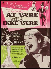 1r478 TO BE OR NOT TO BE Danish R50s artwork of Carole Lombard, Jack Benny, Ernst Lubitsch!