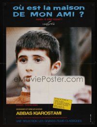 1r206 WHERE IS MY FRIEND'S HOUSE French 23x32 R95 Abbas Kiarostami, close up of young Iranian boy!