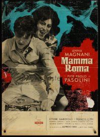 1r346 MAMMA ROMA Italian lrg pbusta '62 directed by Pier Paolo Pasolini, Anna Magnani!