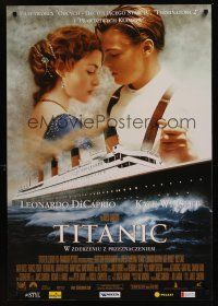 1r586 TITANIC Polish 27x38 '97 Leonardo DiCaprio, Kate Winslet, directed by James Cameron!