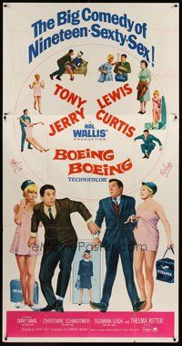 1s111 BOEING BOEING 3sh '65 Tony Curtis & Jerry Lewis in the big comedy of nineteen sexty-sex!