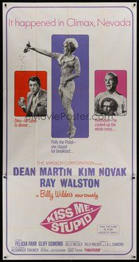 1s135 KISS ME, STUPID 3sh '65 directed by Billy Wilder, Kim Novak, Dean Martin, Ray Walston