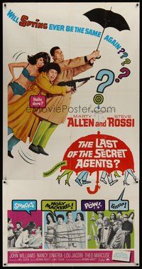 1s137 LAST OF THE SECRET AGENTS 3sh '66 Allen & Rossi, will spying ever be the same again!