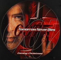 1s053 TOMORROW NEVER DIES lot of 3 double-sided mobiles '97 Pierce Brosnan as James Bond 007!