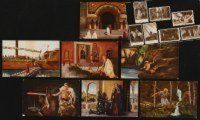 1t015 LOT OF 14 COLOR AND BLACK & WHITE DIE NIBELUNGEN GERMAN POSTCARDS '24 Fritz Lang's classic!
