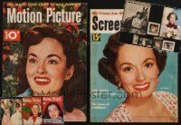 1t026 LOT OF 12 ANN BLYTH ITEMS '40s magazine covers, photos & pages!